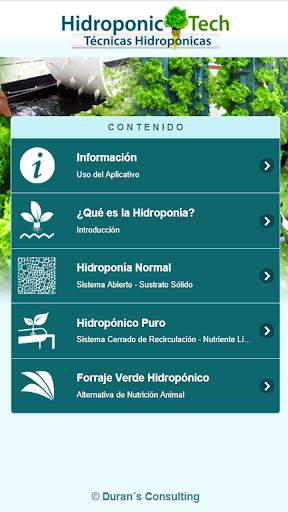 Hydroponic Tech - Técnicas Hidropónicas screenshot 1