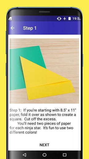 How to make ninja star with paper screenshot 3