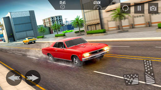 Classic Car Driving & Racing Simulator screenshot 1