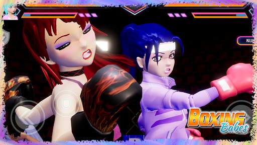 Boxing Babes: Sexy Anime Hot Stars Fighting Game screenshot 4