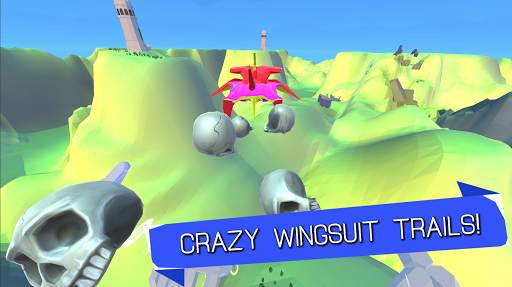 Wingsuit Kings - Skydiving multiplayer flying game скриншот 6