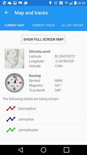 ActiMap FREE - Outdoor maps & GPS (Trial Edition) screenshot 2