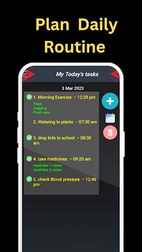 Daily Routine Planner screenshot 1