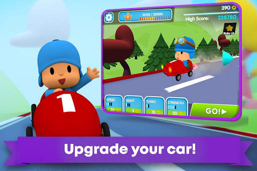 Pocoyo Racing: Kids Car Race - Fast 3D Adventure screenshot 5
