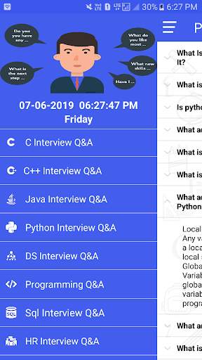 Interview Questions Answer  for Python (Offline) screenshot 3