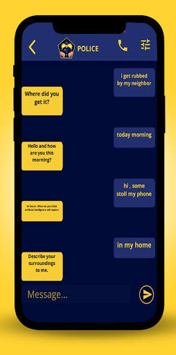 Chat with Police - Fake Police Call Prank App screenshot 7