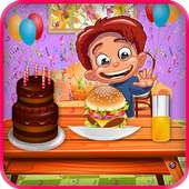 Party House Cooking Kitchen - Crazy Chef Game logo