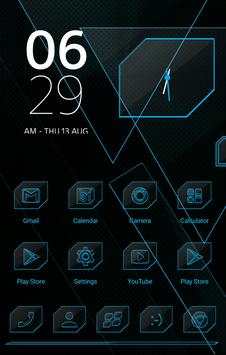 Next Launcher 3D Theme Crystal screenshot 2