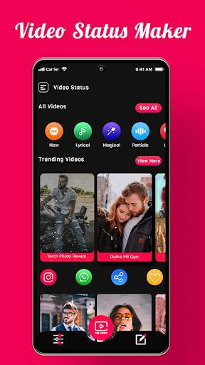 Video Status Maker - All Video Downloader App screenshot 1