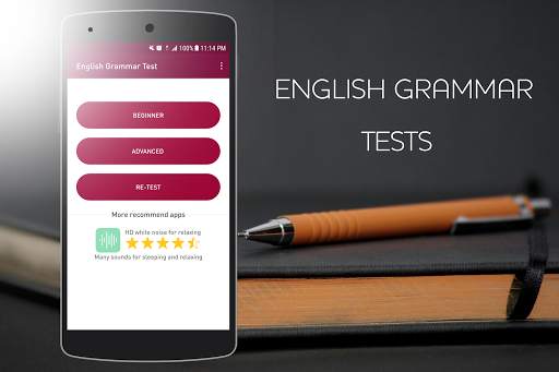 English Grammar Test screenshot 1