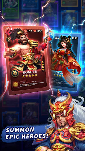 Three Kingdoms & Puzzles: Matc 2 تصوير الشاشة