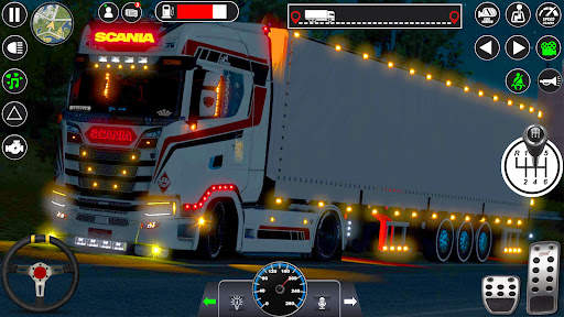 Euro Truck Driving Games 3D screenshot 3