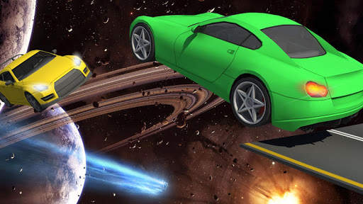 Galaxy stunt racing Game 3D screenshot 6