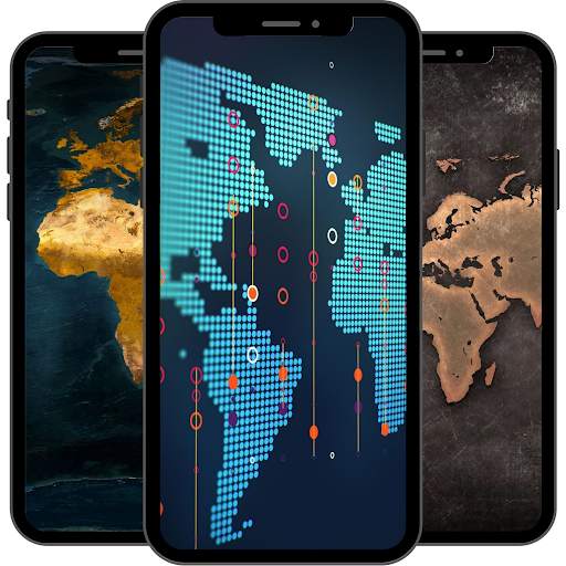 World Map Wallpaper screenshot 3