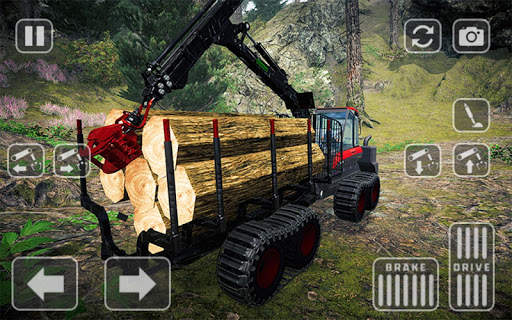 Lumberjack Simulator Truck Sim screenshot 17