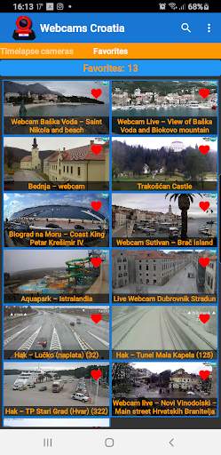 Webcams Croatia screenshot 5