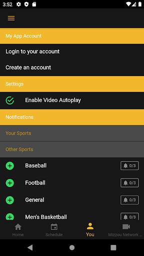 Mizzou Tigers screenshot 3