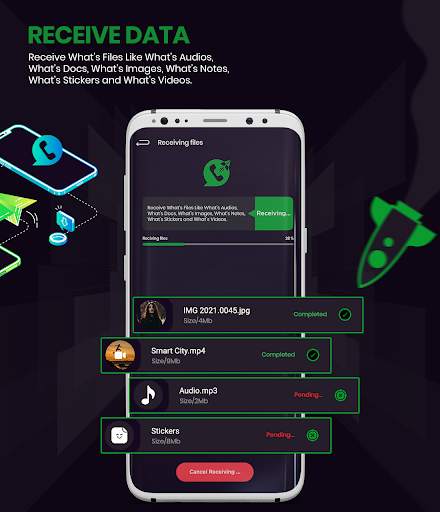 Data Transfer for whatsApp screenshot 4