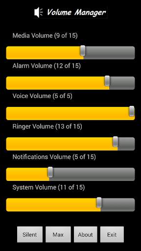 Volume Manager screenshot 1