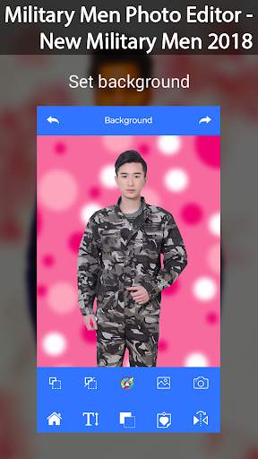 Military Man Suit Photo Editor - New Military Suit screenshot 2