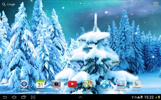 Winter Forest Live Wallpaper screenshot 7