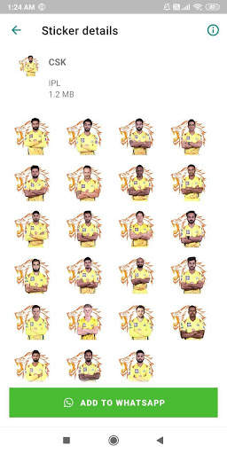 IPL 2020 WhatsApp Sticker screenshot 4