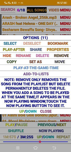 Geet: a music player screenshot 6