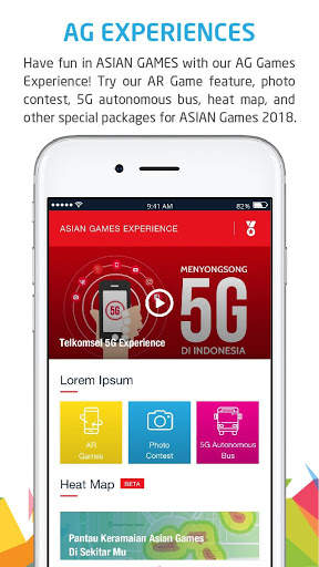 Telkomsel Asian Games screenshot 5