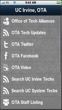 UCI OTA screenshot 2