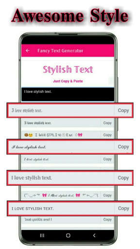 Fancy Text Generator : Stylish Text screenshot 3