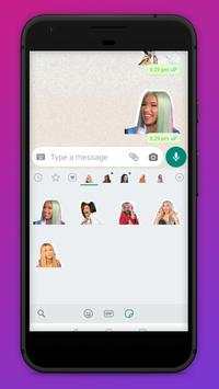Cardi B Stickers for Whatsapp screenshot 1
