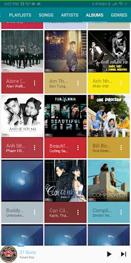 Rock Mp3 Player - Offline Music Player screenshot 3