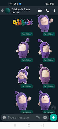 WAStickerApps - Oddbods Stickers For WhatsApp screenshot 6
