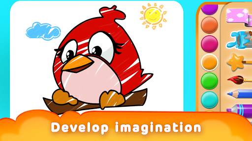 Coloring games for kids 2-3 year olds screenshot 3