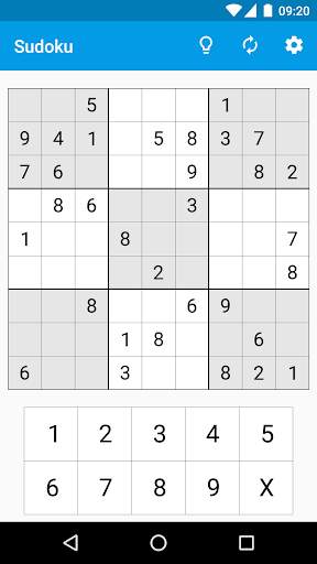 Sudoku screenshot 1