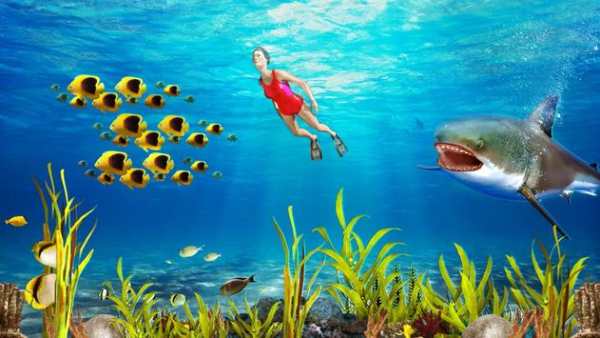 Shark 3D Hunting Games 2018 screenshot 8
