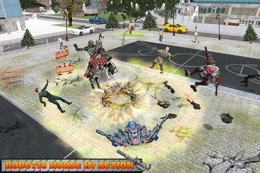 Robot Horse Robotic Car Transform Game screenshot 17