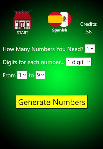 My lucky numbers daily random number generator app screenshot 3