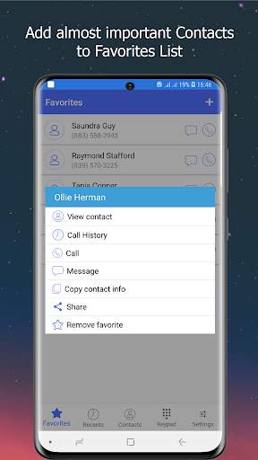 Phone Dialer - Contacts and Calls 9 تصوير الشاشة