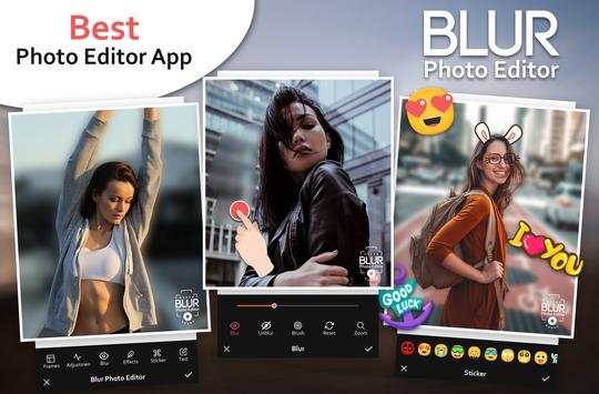 Blur Photo Editor: Blur Background Image screenshot 1