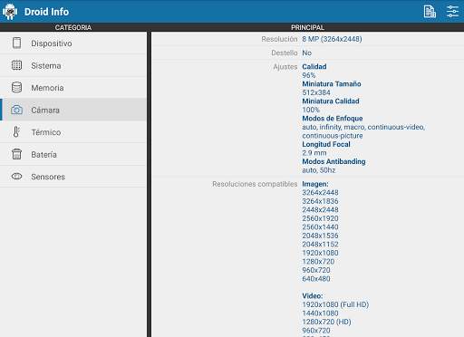 Droid Hardware Info screenshot 15