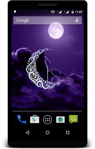 Night Clock Live Wallpaper screenshot 3