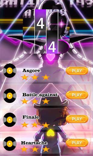 FNF Deltarune Piano Tiles screenshot 1
