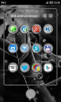 Next Launcher Bio Gray Theme screenshot 6
