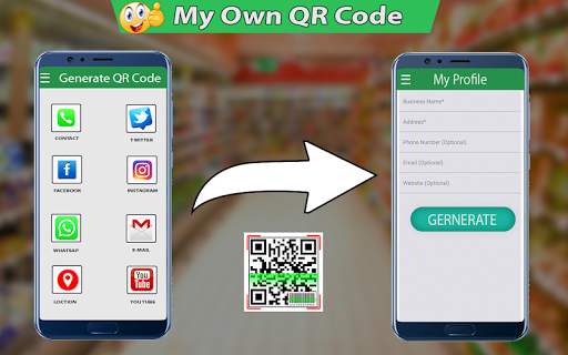 Generate QR Code Wifi Scanner screenshot 1