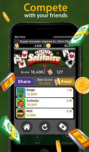 Solitaire - Make Money screenshot 5