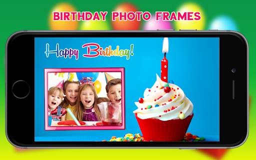 Birthday Photo Frames 6 تصوير الشاشة