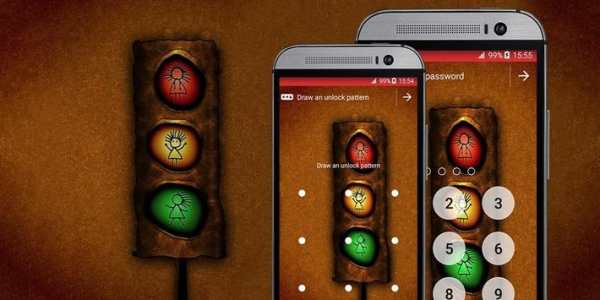 Traffic Signal App Lock Theme screenshot 1