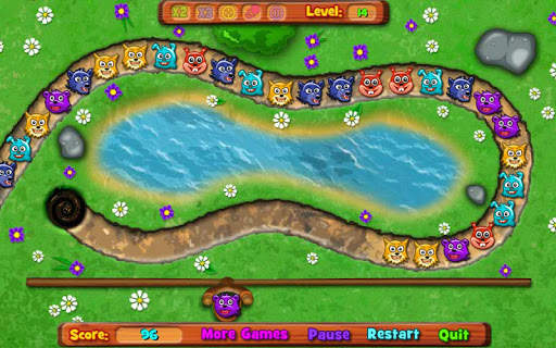 Save Funny Animals - Marble Shooter Match 3 game. screenshot 11
