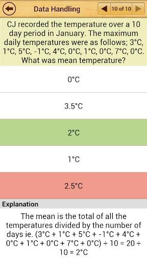 11+ Maths Practice Papers Lite screenshot 7